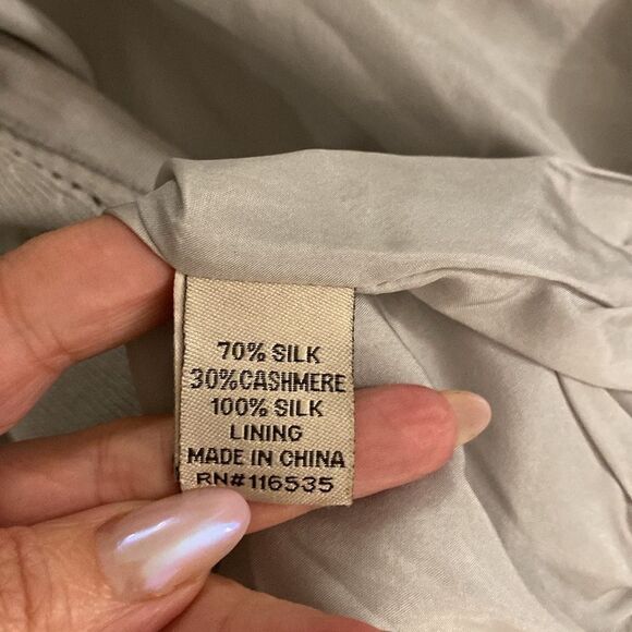 Lela Rose Silk and Cashmere Blend cardigan, M - Picture 9 of 9